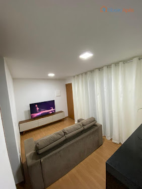 Apartamento de 2 dormitórios com varanda no Parque Santa Rosa em Suzano