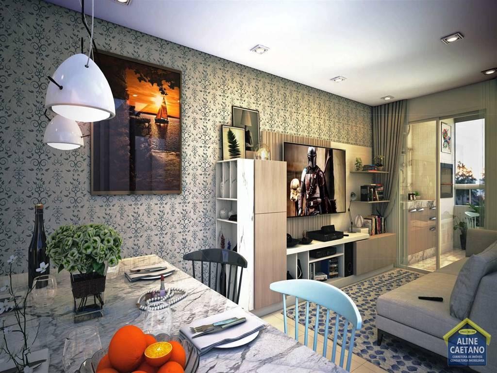 Apartamento à venda com 2 quartos, 1 suíte, 1 vaga e 63m² no Maracanã, Praia Grande (SP) — foto 8 de 13