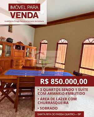 Casa em Jardim do Lago  -  Santa Rita do Passa Quatro