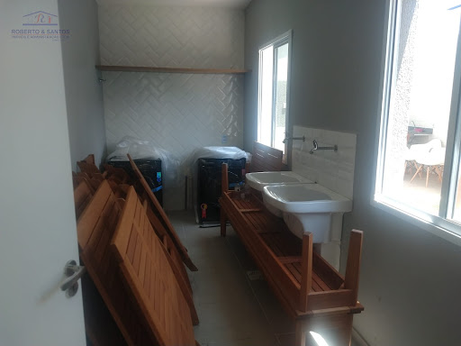 Área de serviço compartilhada no andar
