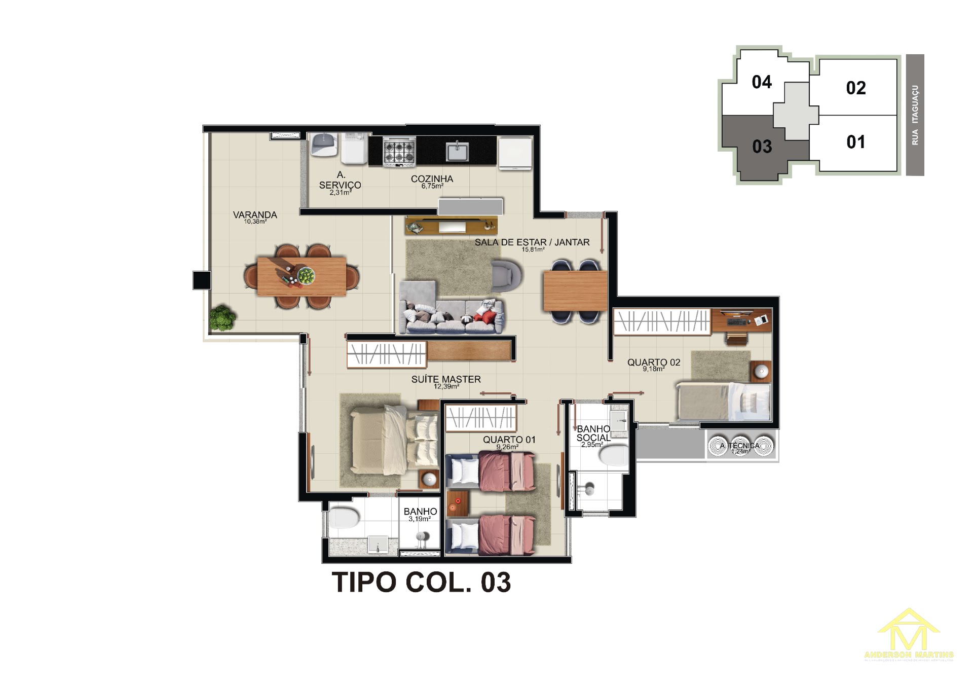 Apartamento à venda com 3 quartos, 1 banheiro, 2 vagas e 105m² no Praia de Itaparica, Vila Velha (ES) — foto 20 de 20