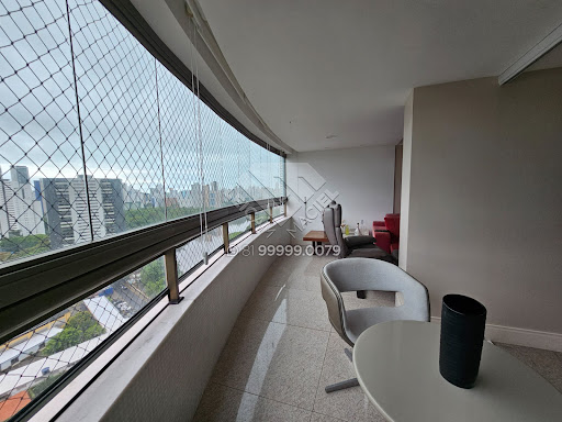 Apartamento a venda no Edif Estação Jaqueira - 208m² 4 suítes, mobiliado e decorado em andar alto
