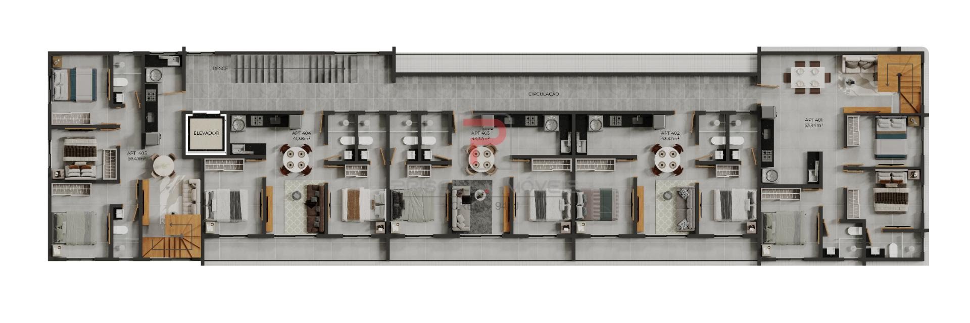 Apartamento à venda com 3 quartos, 1 suíte, 1 vaga e 61m² no Jardim Oceania, João Pessoa (PB) — foto 18 de 20