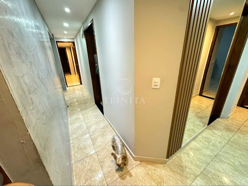 Corredor para os quartos