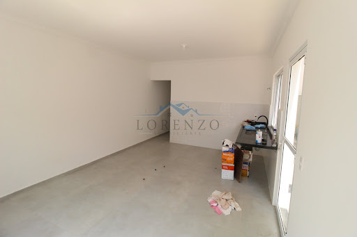 Sala de estar e cozinha