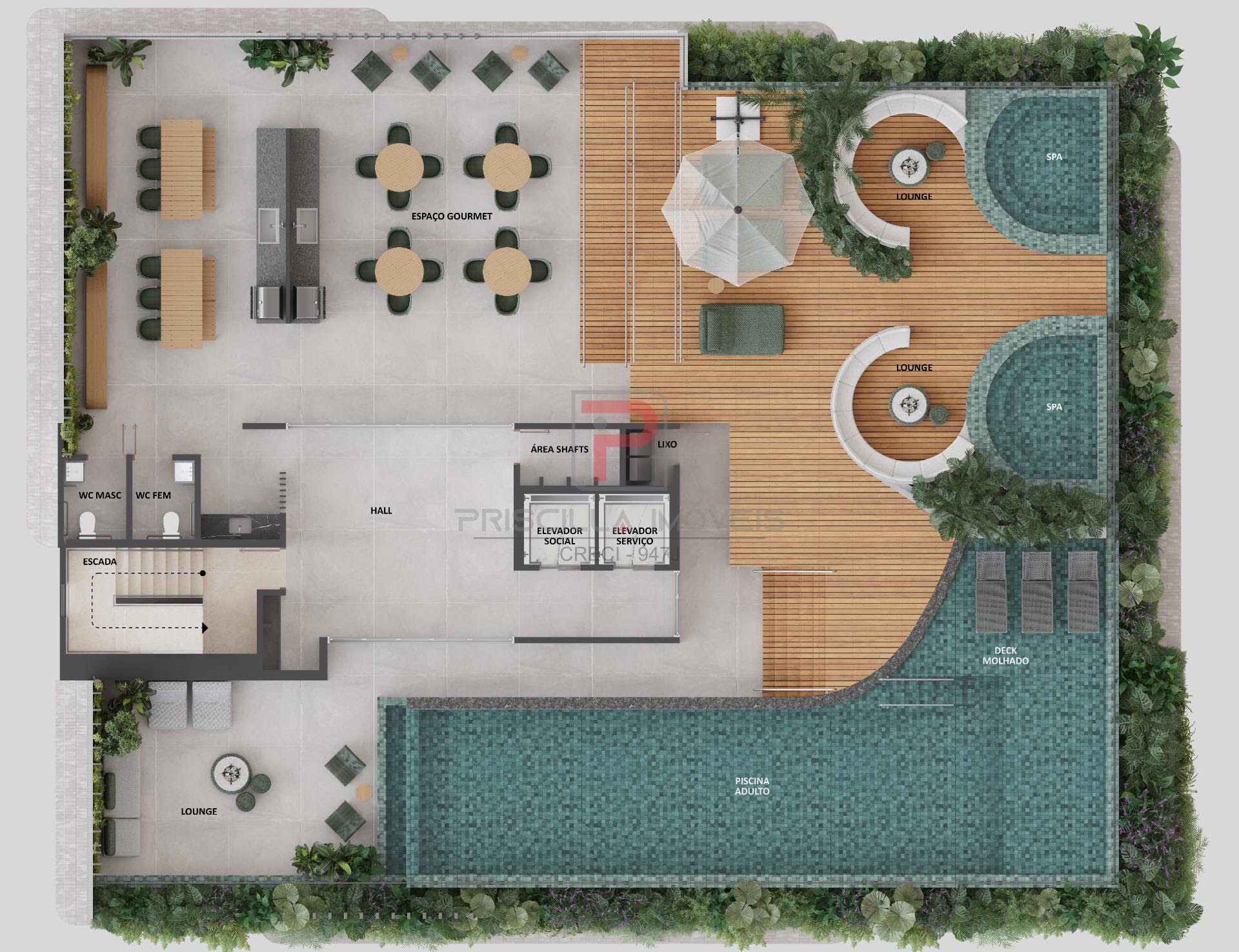 Apartamento à venda com 2 quartos, 2 suítes, 1 vaga e 51m² no Cabo Branco, João Pessoa (PB) — foto 13 de 23