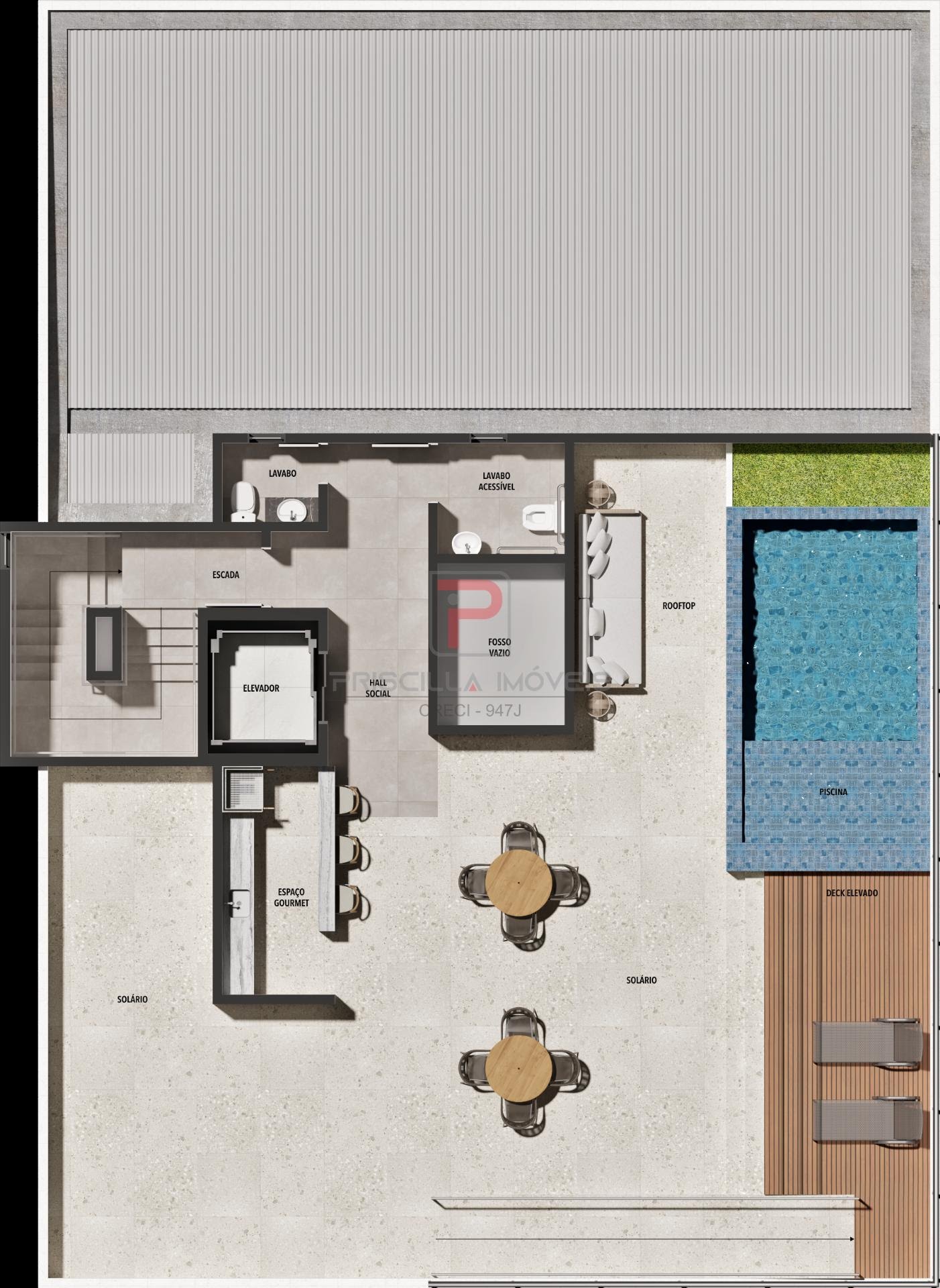Apartamento à venda com 1 quarto, 1 banheiro e 35m² no Bessa, João Pessoa (PB) — foto 9 de 21