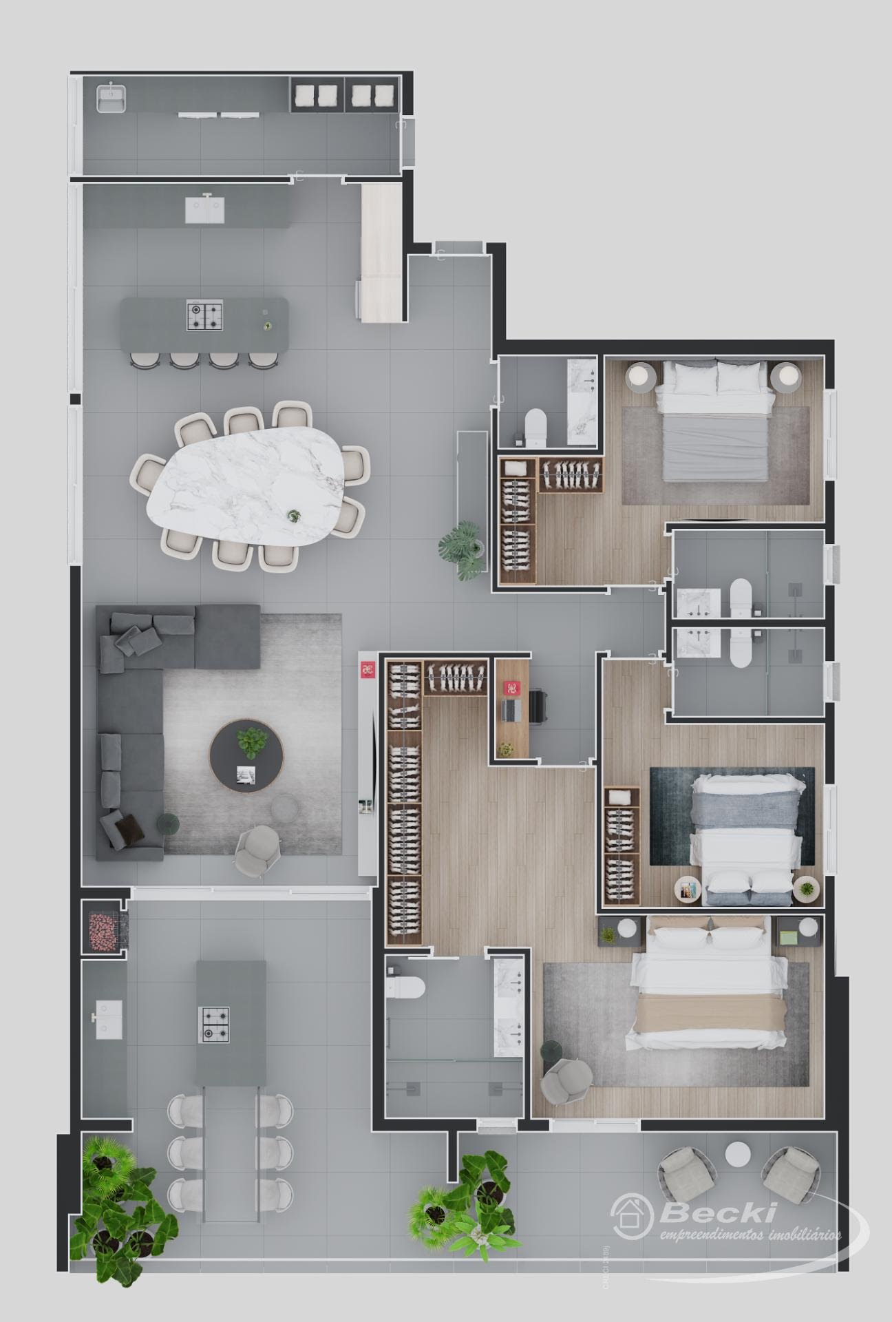Apartamento à venda com 3 quartos, 1 suíte, 1 vaga e 85m² no Saguaçu, Joinville (SC) — foto 16 de 19