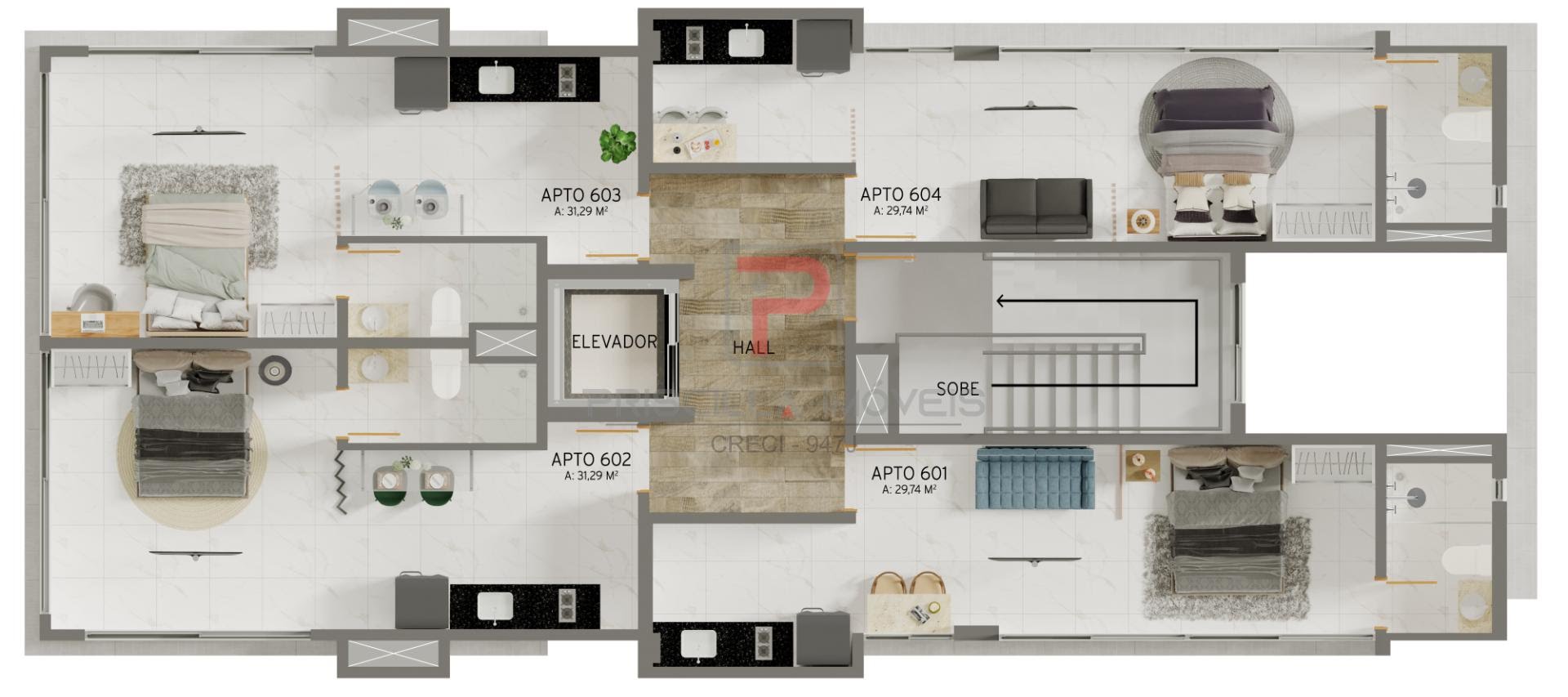 Apartamento à venda com 1 quarto, 1 banheiro e 29m² no Jardim Oceania, João Pessoa (PB) — foto 11 de 19