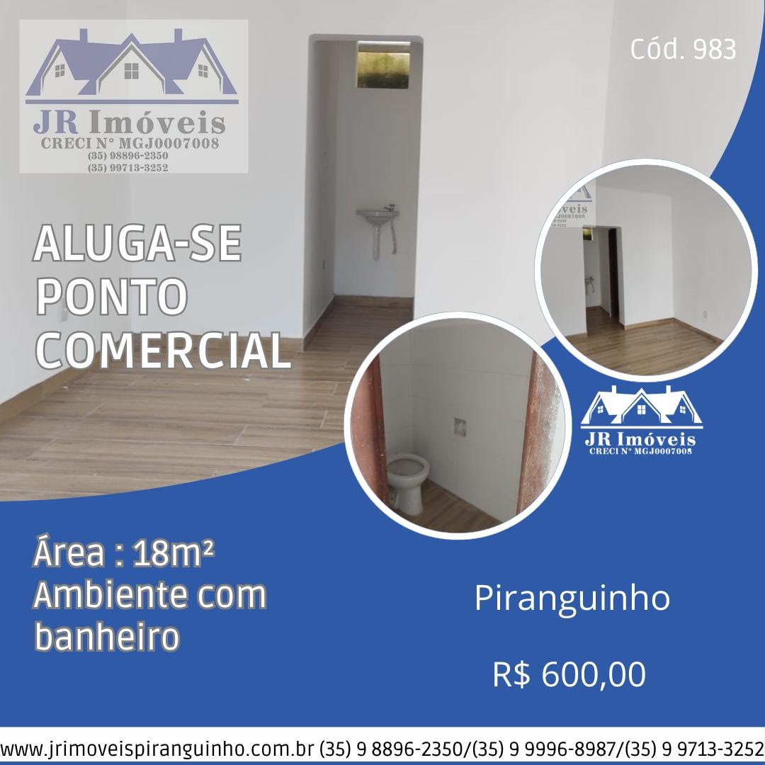 Comercial para alugar com 18m² no Centro, Piranguinho (MG) — foto 2 de 7