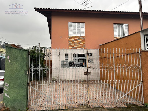 Vista da frente do sobrado