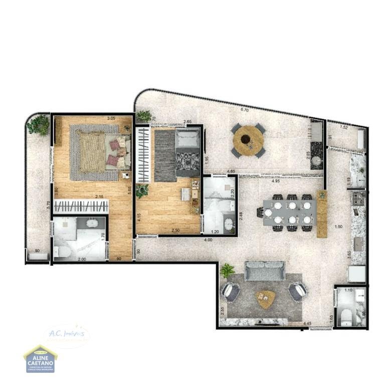 Apartamento à venda com 2 quartos, 2 suítes, 2 vagas e 94m² no Aviação, Praia Grande (SP) — foto 23 de 23