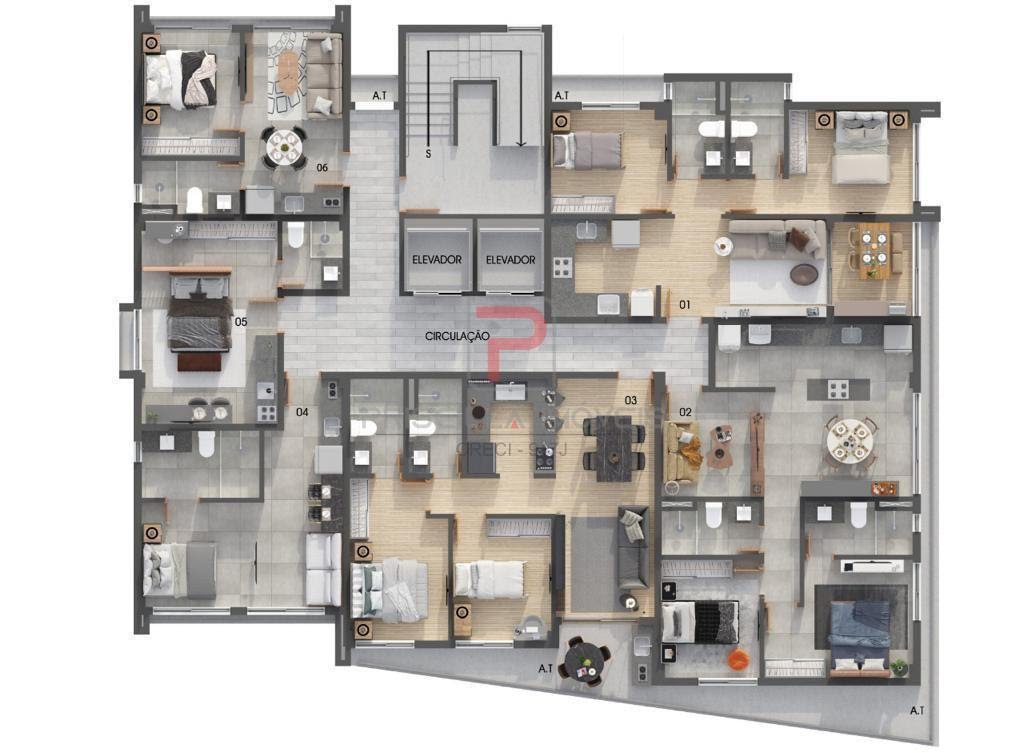 Apartamento à venda com 1 quarto, 1 banheiro e 24m² no Manaíra, João Pessoa (PB) — foto 19 de 21