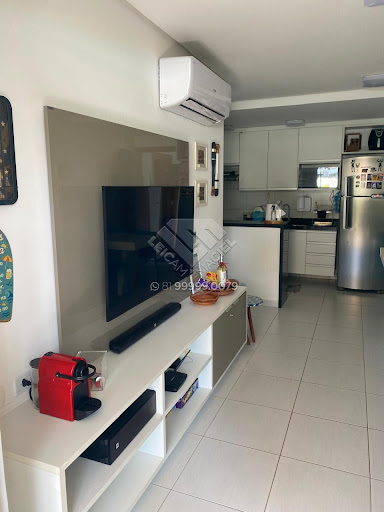 Compre Flat térreo piscina à venda em Muro Alto com 60m², mobiliado, decorado, 2 suítes, porteira fechada no Beach Class Eco Life.