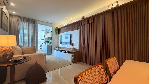 Sala de estar Viure Ilha Pura 2 quartos Trinità Imobiliária 