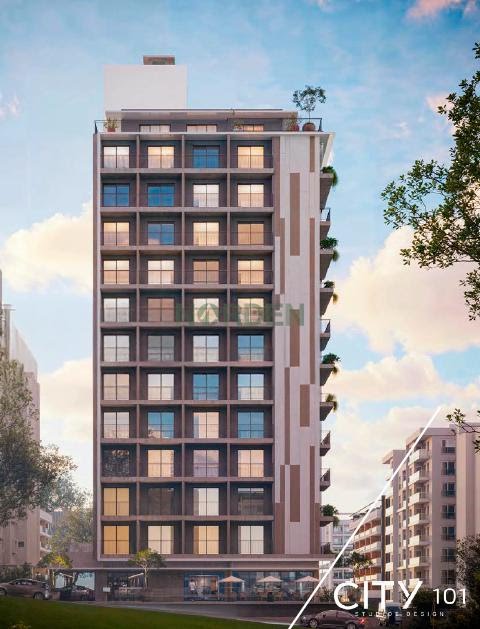 Apartamento de 36.27 m² com 1 quarto no City 101, Centro