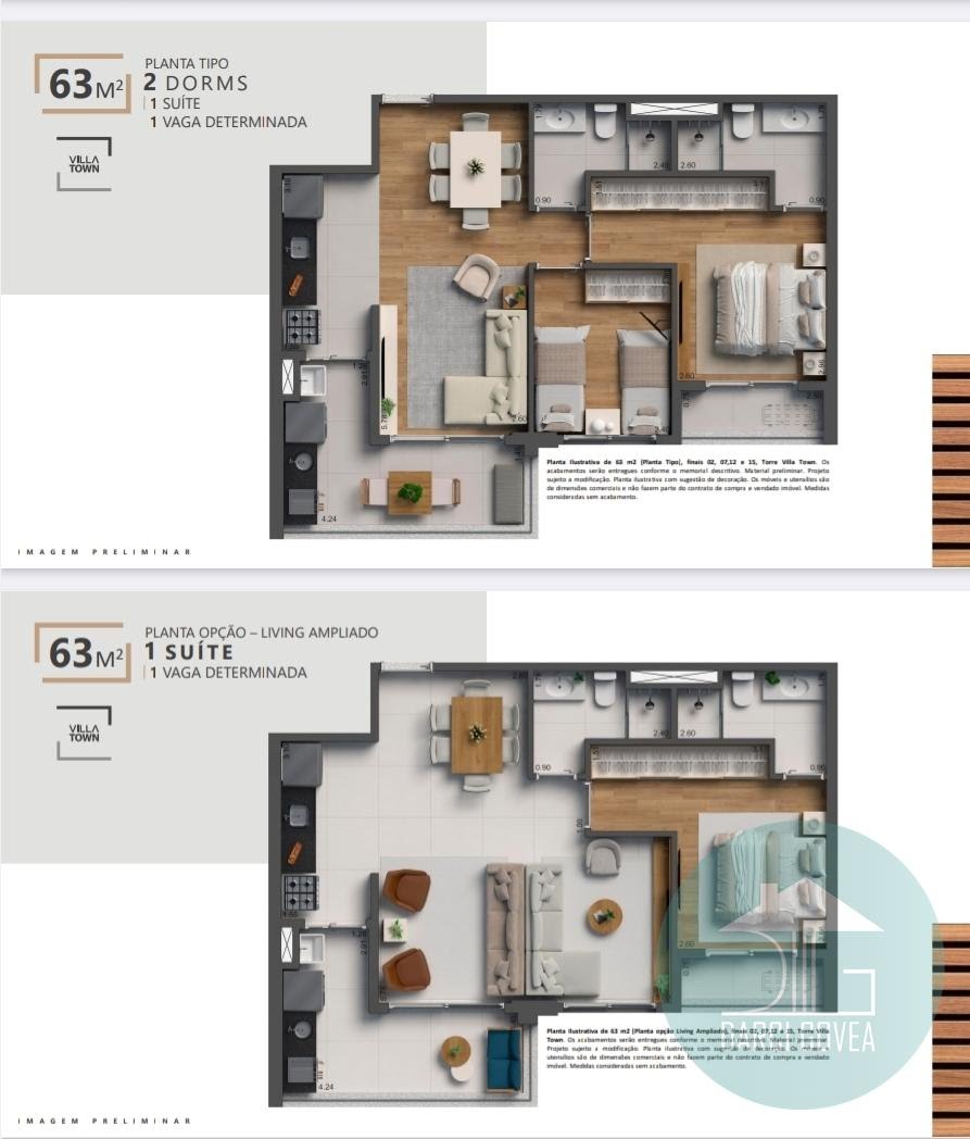 Apartamento à venda com 2 quartos, 1 suíte, 1 vaga e 63m² no Lapa, São Paulo (SP) — foto 2 de 22
