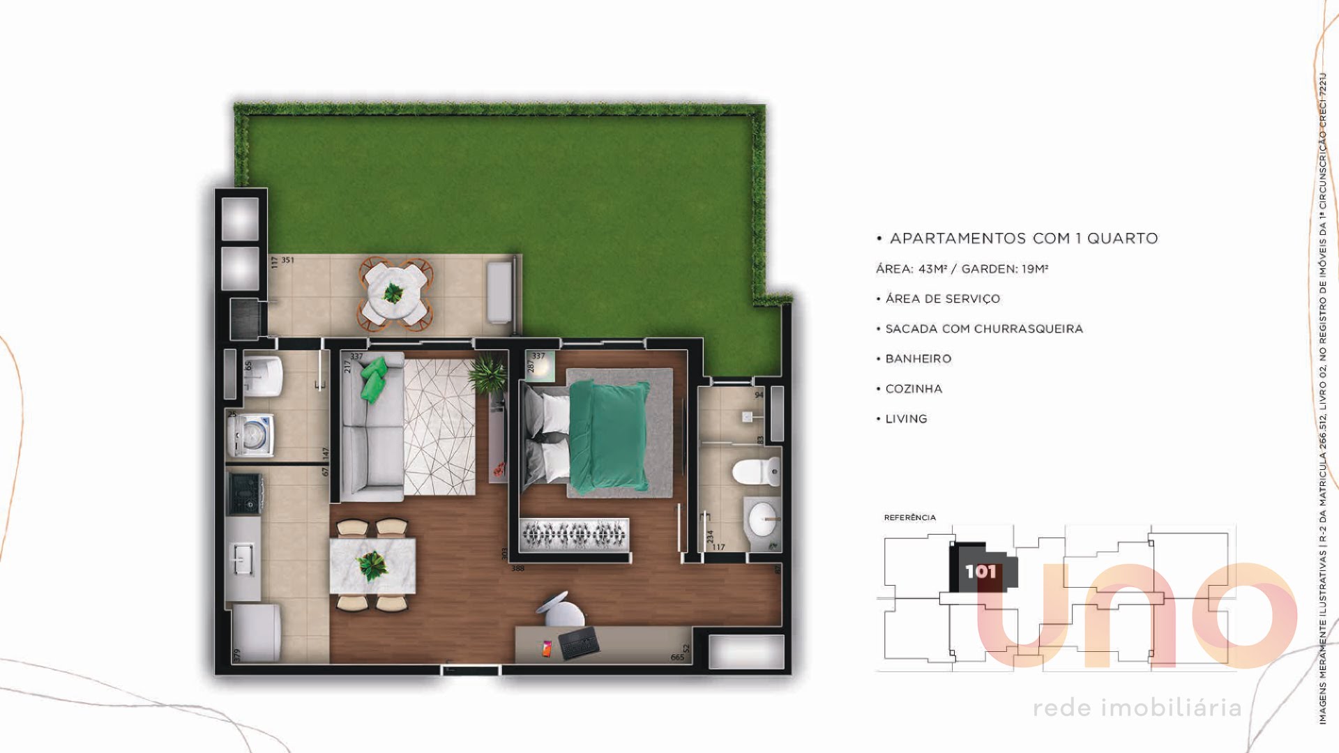 Apartamento à venda com 3 quartos, 1 suíte, 2 vagas e 65m² no Tiradentes, Campo Grande (MS) — foto 27 de 30