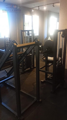 Outra vista da sala de ginástica