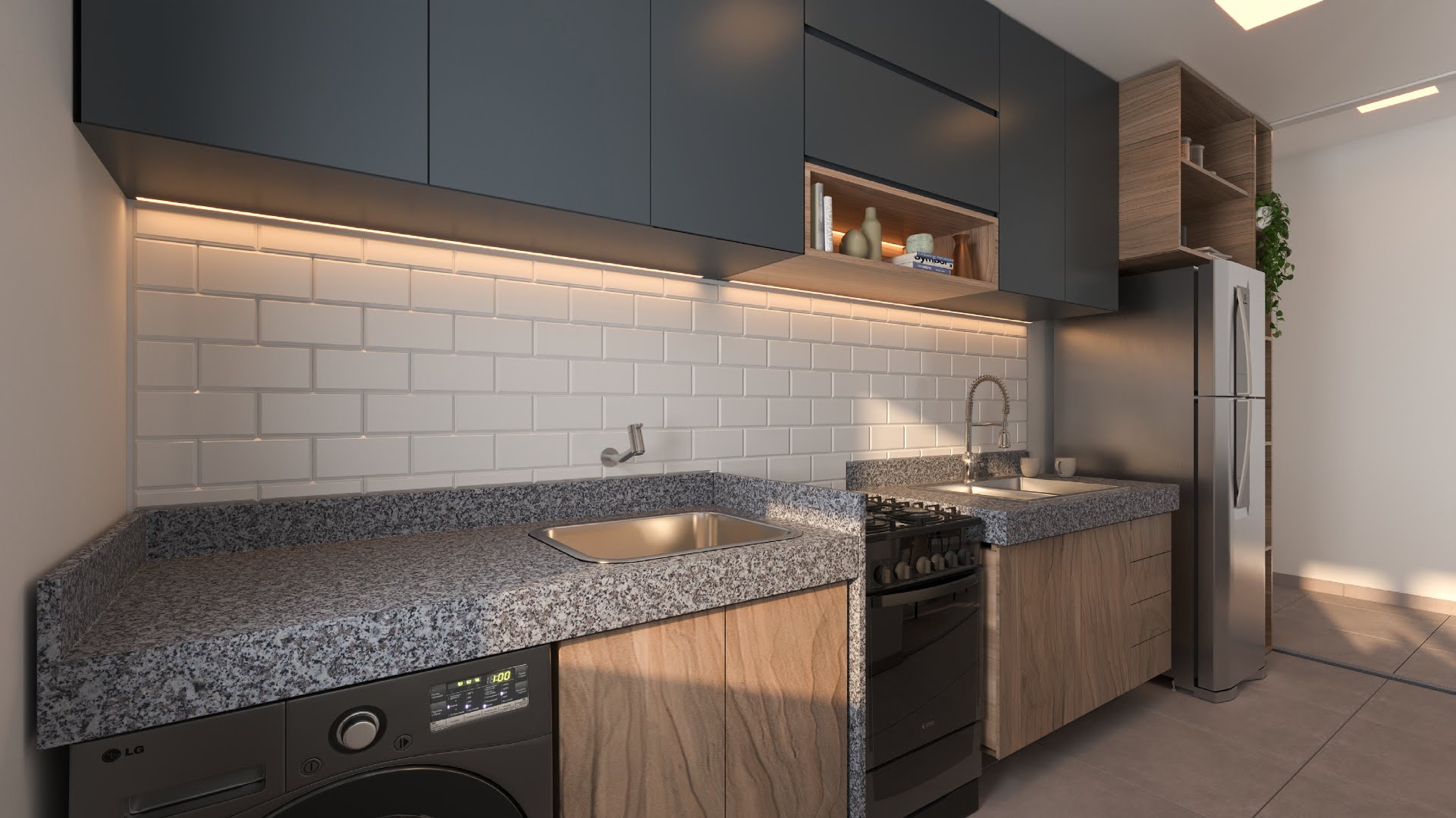 Apartamento à venda com 2 quartos, 1 banheiro, 1 vaga e 45m² no Papagaio, Feira de Santana (BA) — foto 3 de 8