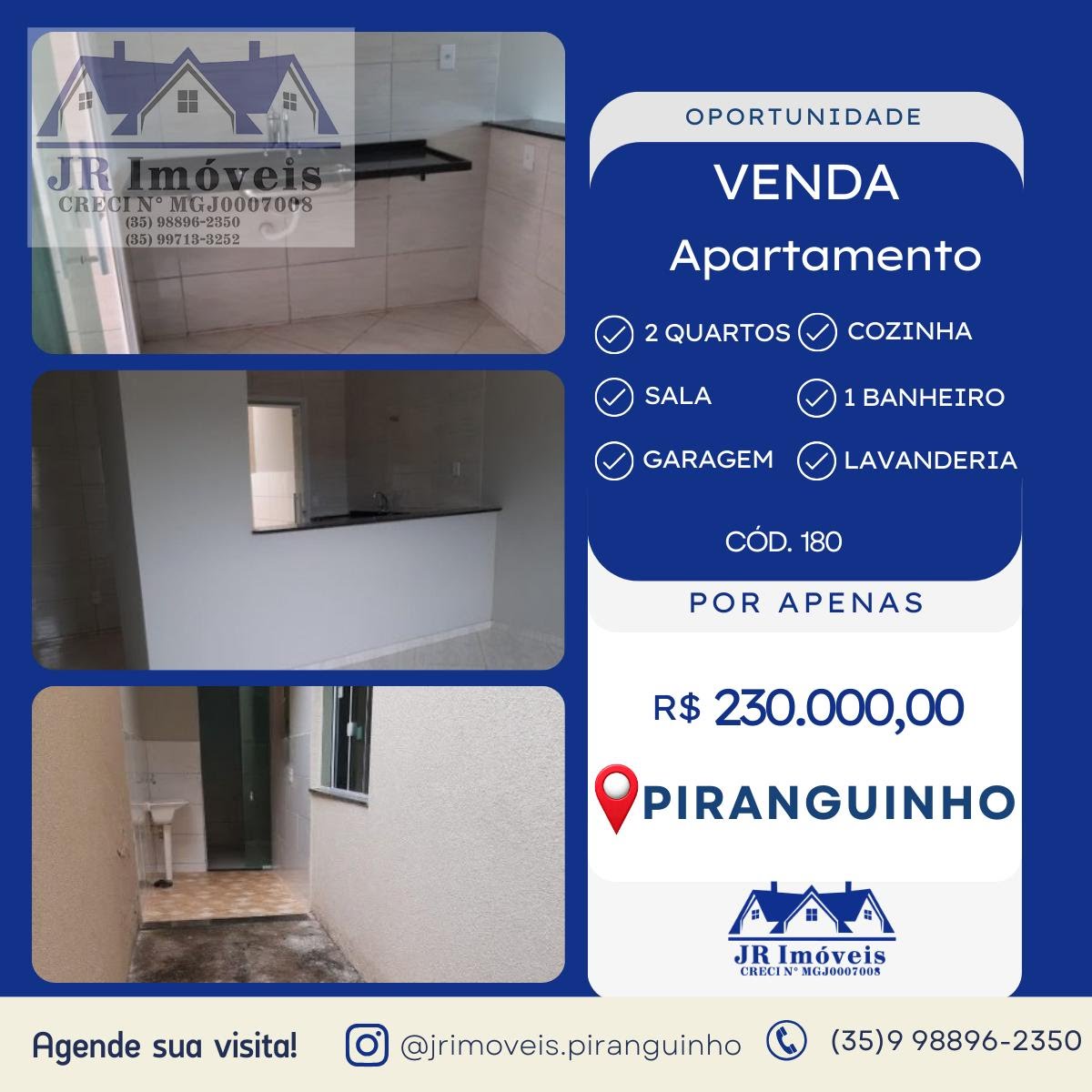 Apartamento à venda com 2 quartos, 1 banheiro, 1 vaga e 68m² no Sossego, Piranguinho (MG) — foto 17 de 17