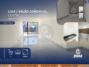 Loja / Salão em Centro - Jaboticabal, SP