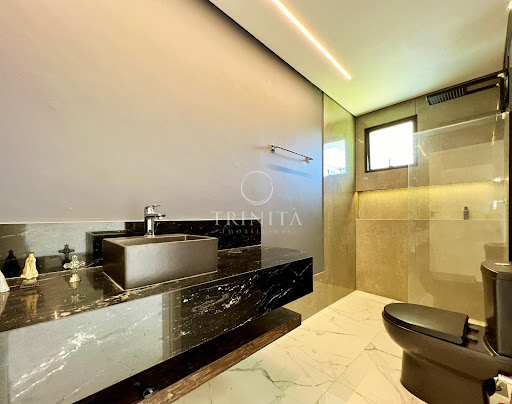 Banheiro - Casa em Condominio Mansões - Trinita