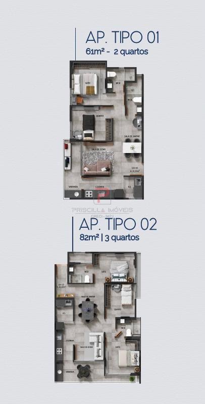 Apartamento à venda com 2 quartos, 1 suíte, 1 vaga e 60m² no Camboinha, Cabedelo (PB) — foto 16 de 18
