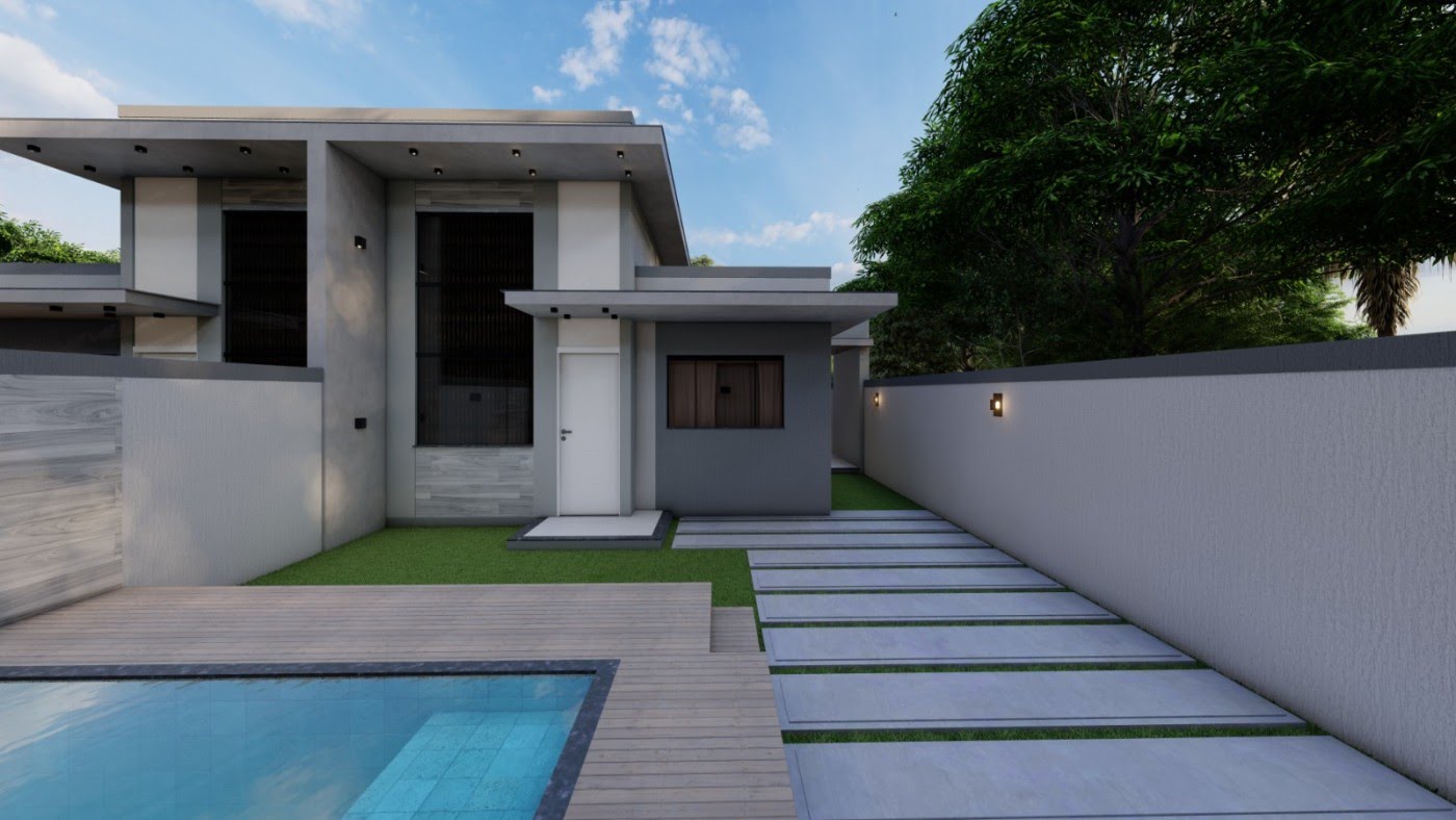 Casa à venda com 3 quartos, 1 suíte, 3 vagas e 210m² no Extensão do Bosque, Rio das Ostras (RJ) — foto 2 de 8