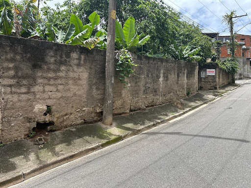 Muro da chácara, outra vista