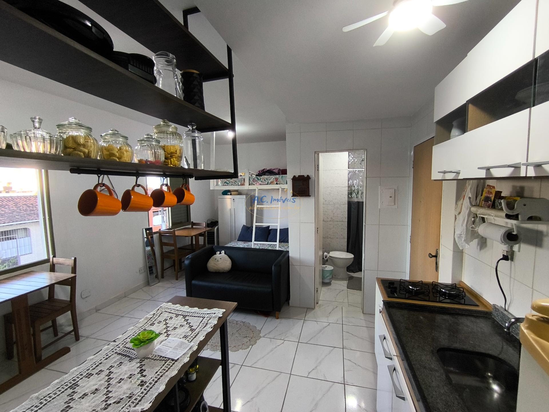 Studio à venda com 1 quarto, 1 banheiro e 30m² no Vila Balnearia, Praia Grande — foto principal
