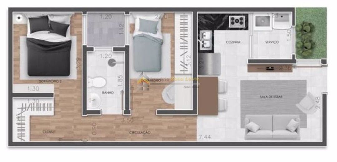 Prédio Inteiro, 45 m² - Foto 11
