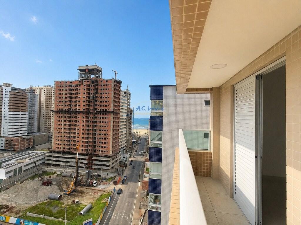 Apartamento à venda com 3 quartos, 3 banheiros, 2 vagas e 96m² no Guilhermina, Praia Grande — foto principal