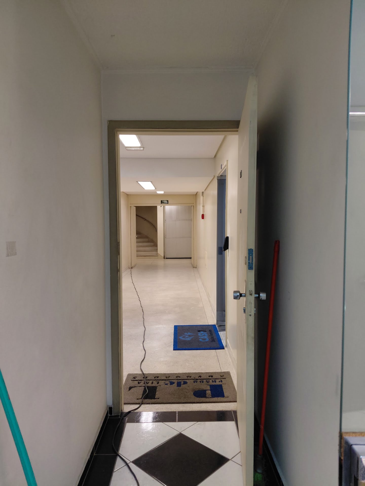 Entrada ao conjunto 
