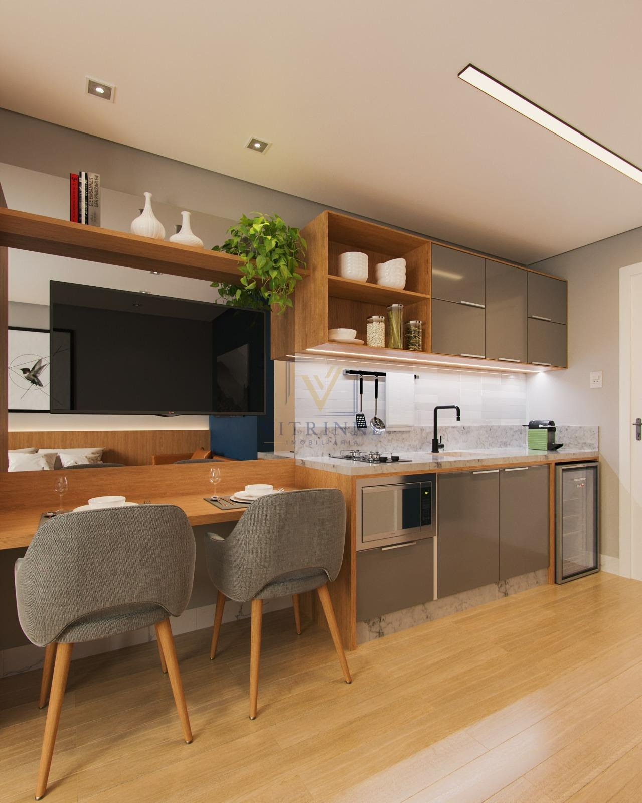 Apartamento à venda com 1 quarto, 1 banheiro e 23m² no Bacacheri, Curitiba (PR) — foto 9 de 30