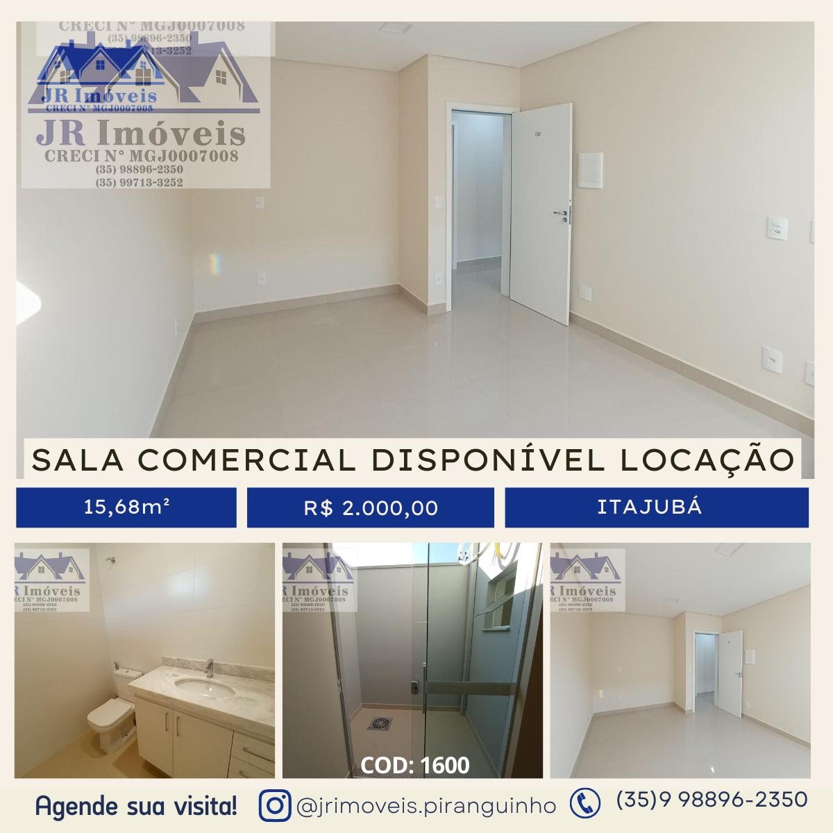 Comercial para alugar com 1 banheiro e 23m² no Bps, Itajubá — foto principal