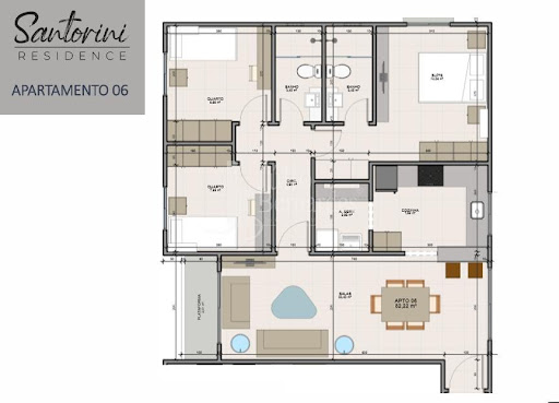 Apartamento à venda em Todos os Santos, Montes Claros | 82m²