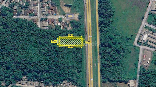 TerrenoComercial/Industrial, 2640m² - Vila Trevo - Garuva,SC
