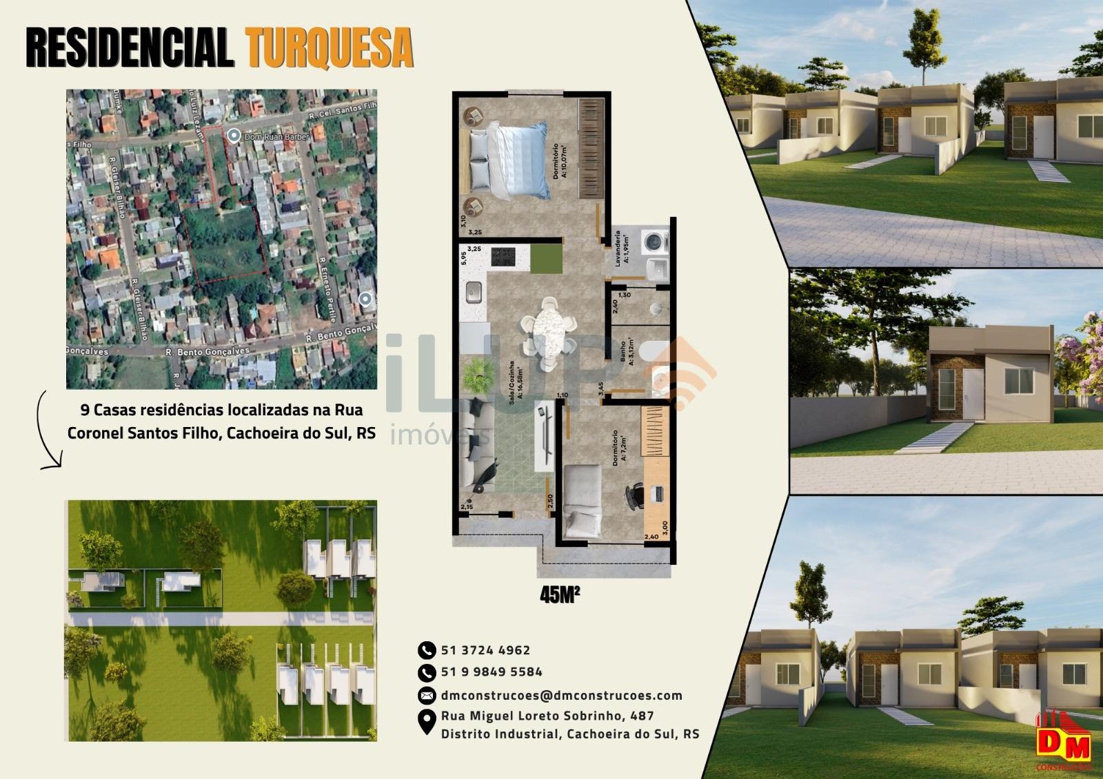 Casa em construção - Universitário - Cachoeira do Sul 