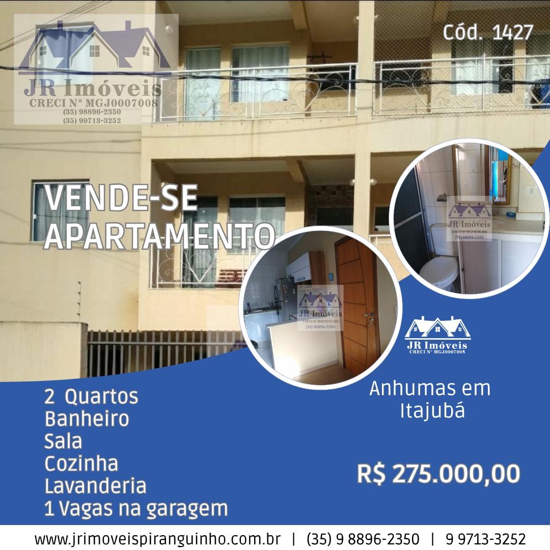 Apartamento à venda com 2 quartos, 1 banheiro e 1 vaga no Anhumas, Itajubá (MG) — foto 19 de 19