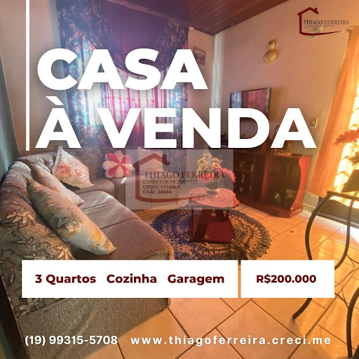 Casa em Jardim Alvorada  -  Santa Rita do Passa Quatro