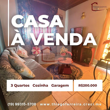 Casa em Jardim Alvorada  -  Santa Rita do Passa Quatro