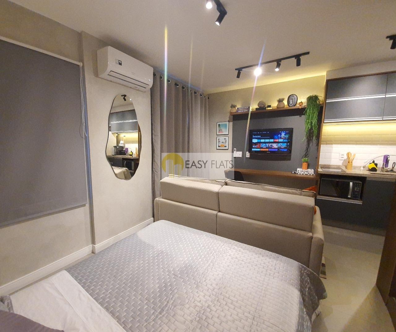 Apartamento para alugar com 1 quarto, 1 banheiro e 27m² no Pinheiros, São Paulo (SP) — foto 2 de 20