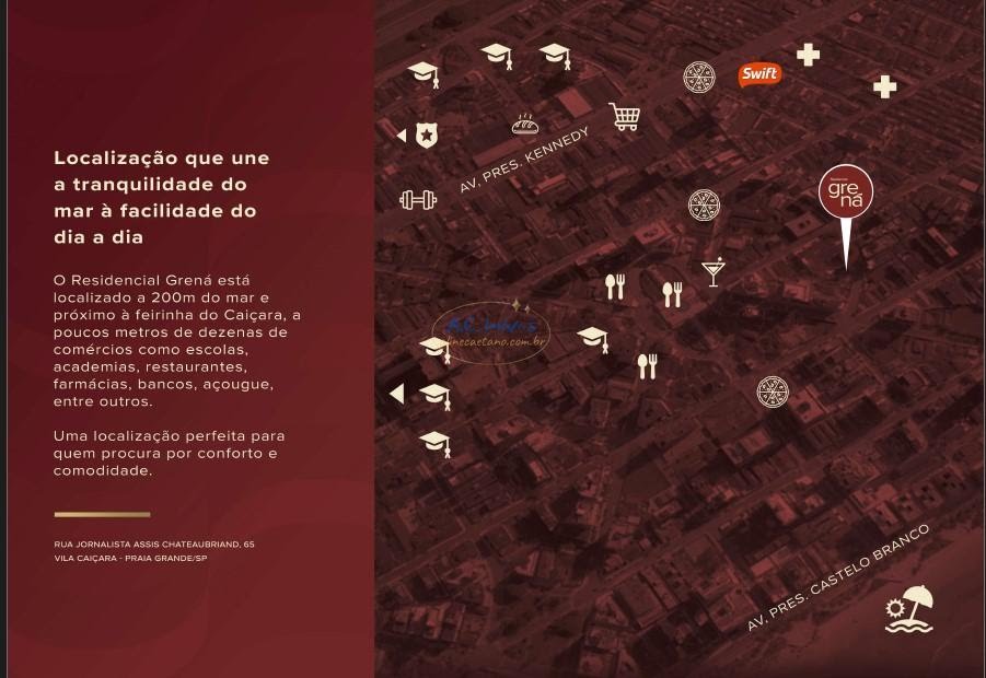 Apartamento à venda com 1 quarto, 1 suíte, 1 vaga e 51m² no Vila Caiçara, Praia Grande (SP) — foto 3 de 22