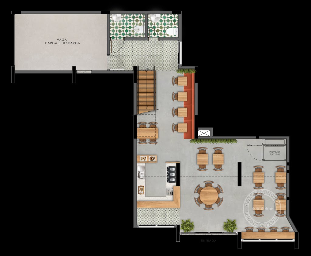 Planta 03 - 148m² - loja