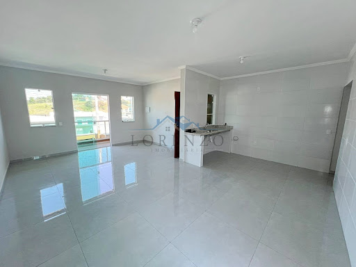 Sala de estar e cozinha