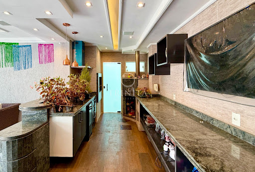Área gourmet da casa à venda no condomínio Quintas do Rio