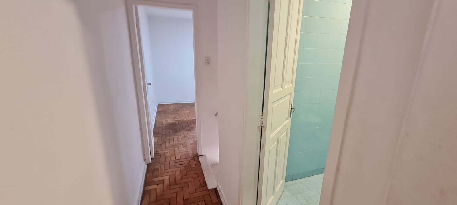 corredor dos quartos