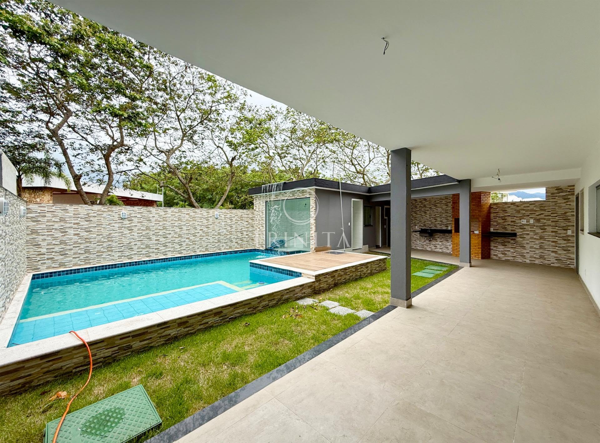 Área de lazer da casa à venda no condomínio Riviera Del Sol