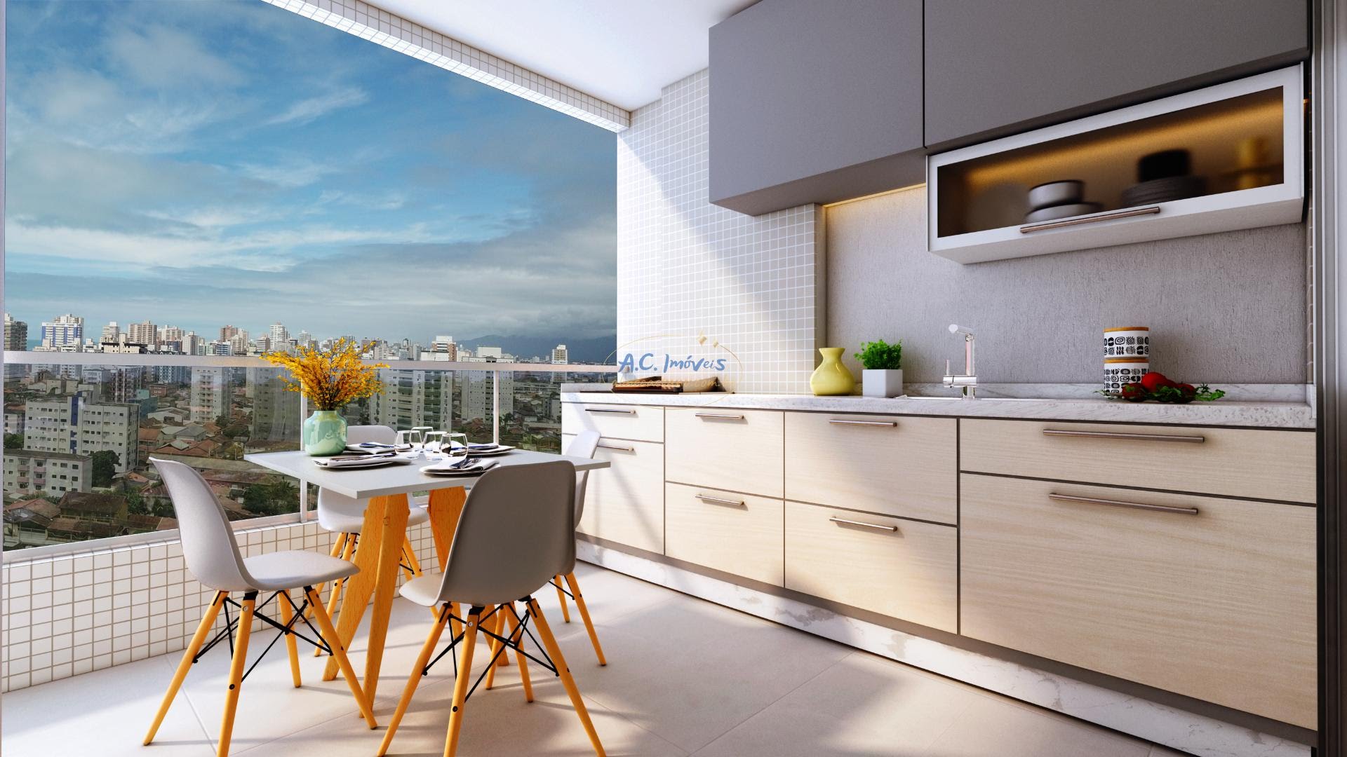 Apartamento à venda com 2 quartos, 1 suíte, 1 vaga e 68m² no Aviação, Praia Grande (SP) — foto 17 de 23